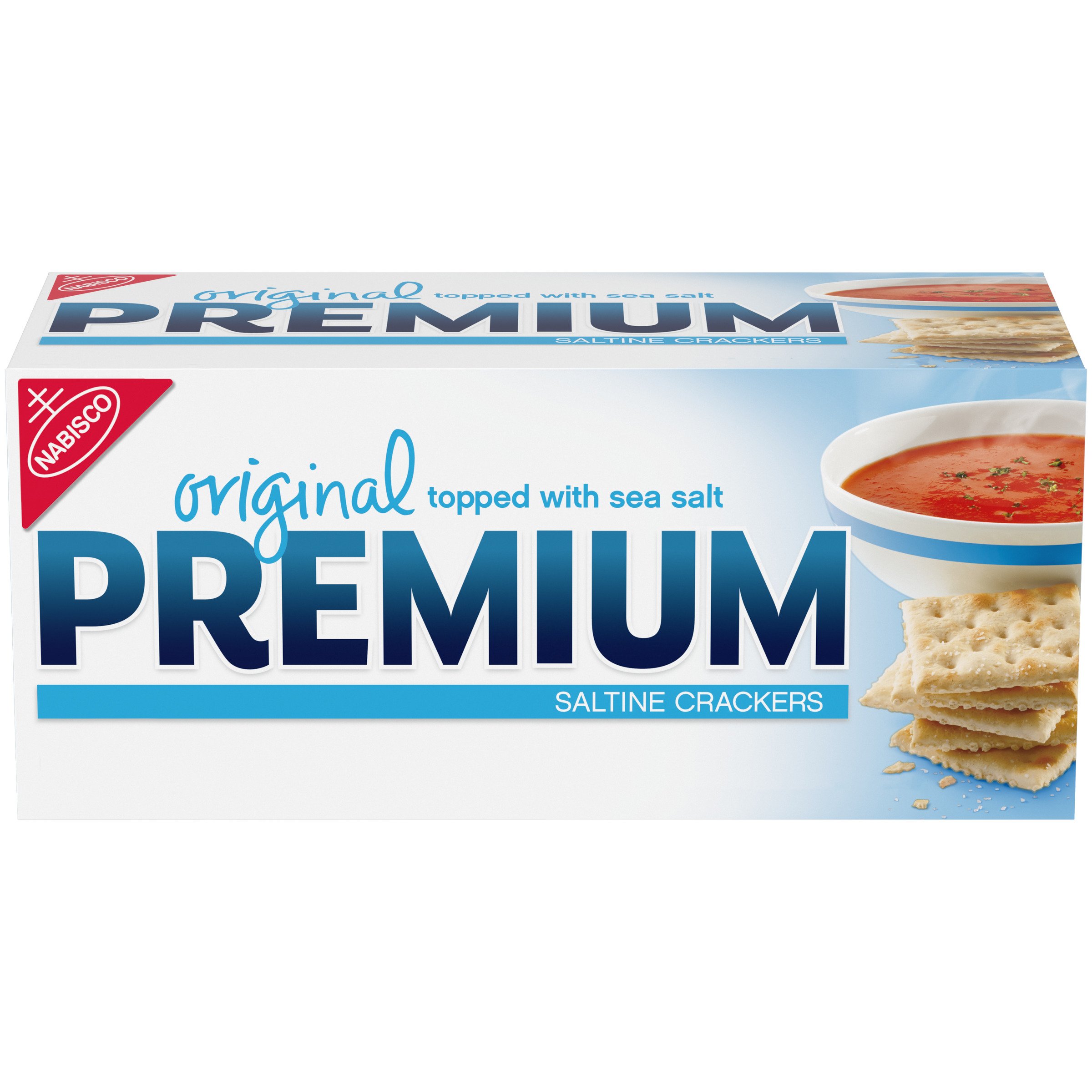 Nabisco Premium Original Sea Salt Saltine Crackers - Shop Crackers &  Breadsticks at H-E-B