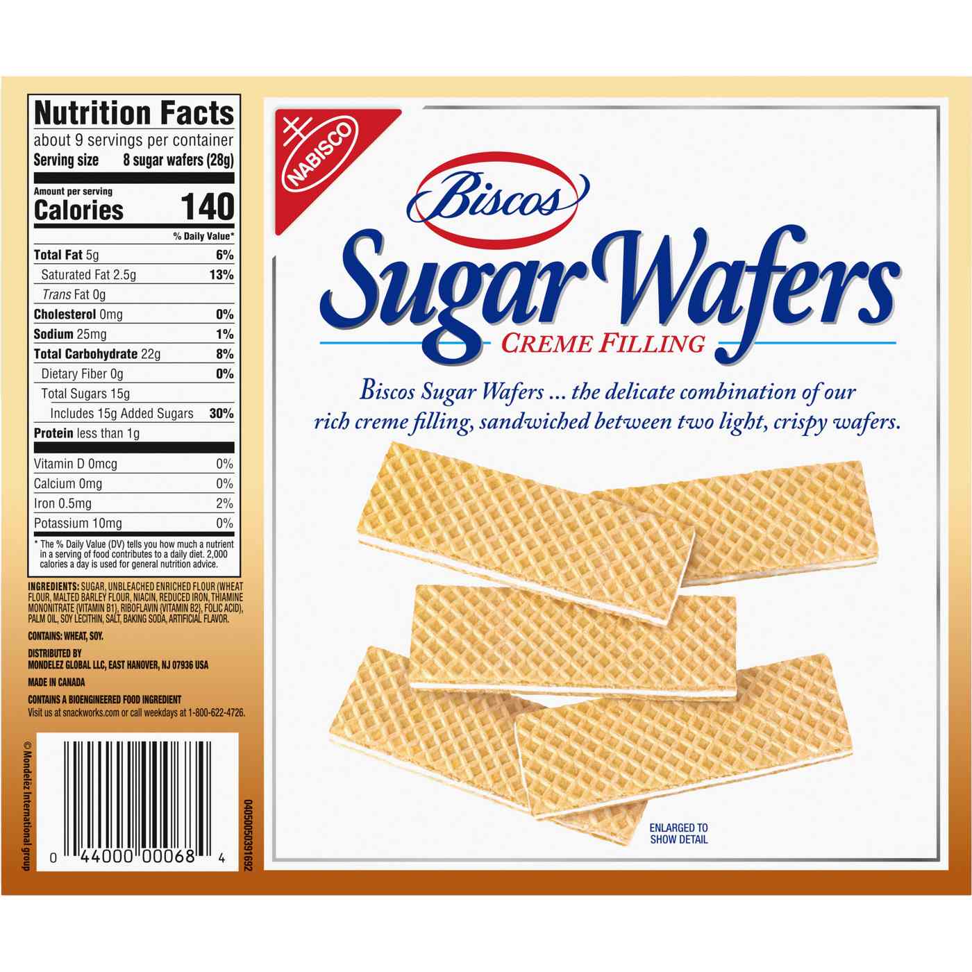 Biscos Creme Filled Sugar Wafers; image 6 of 8