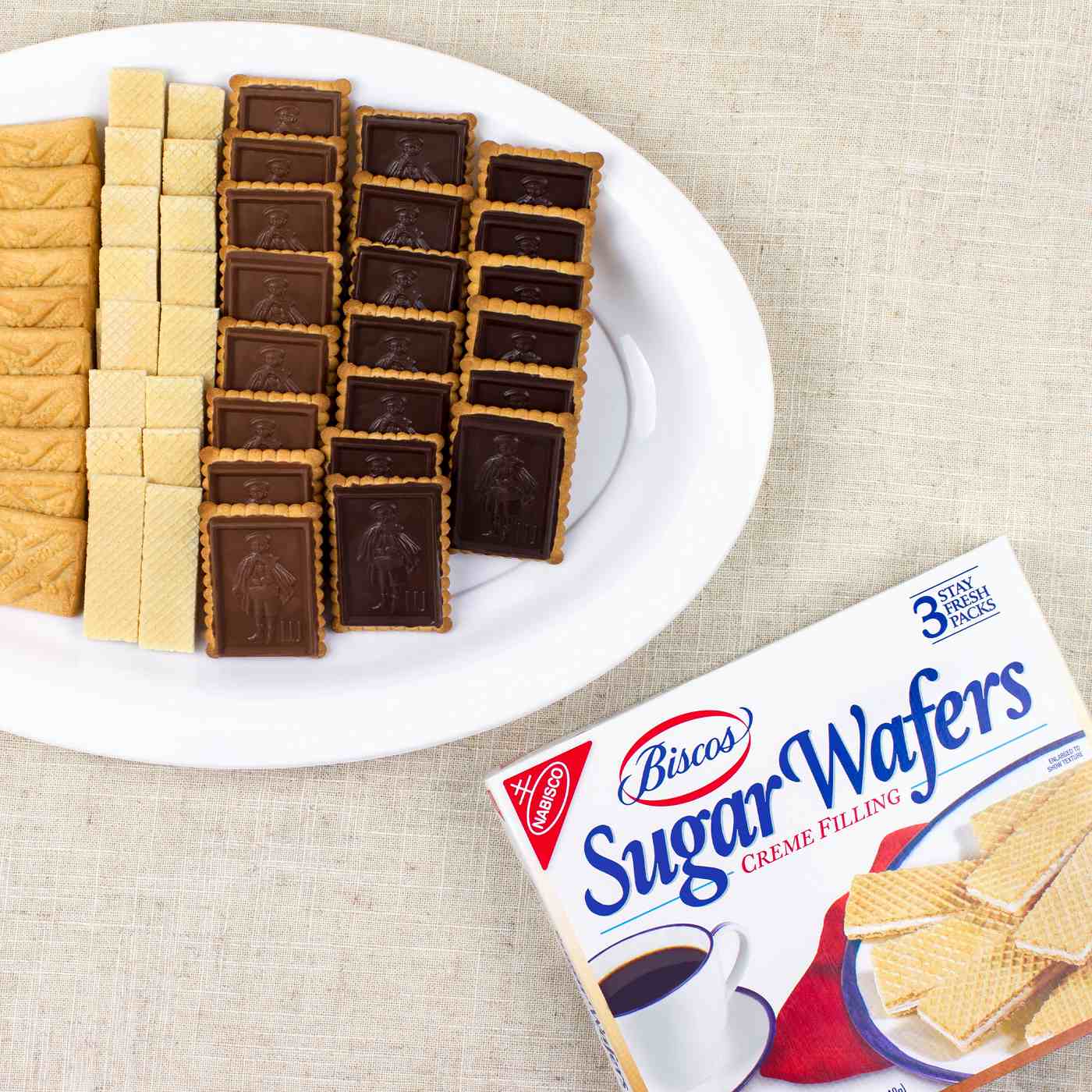 Biscos Creme Filled Sugar Wafers; image 7 of 8