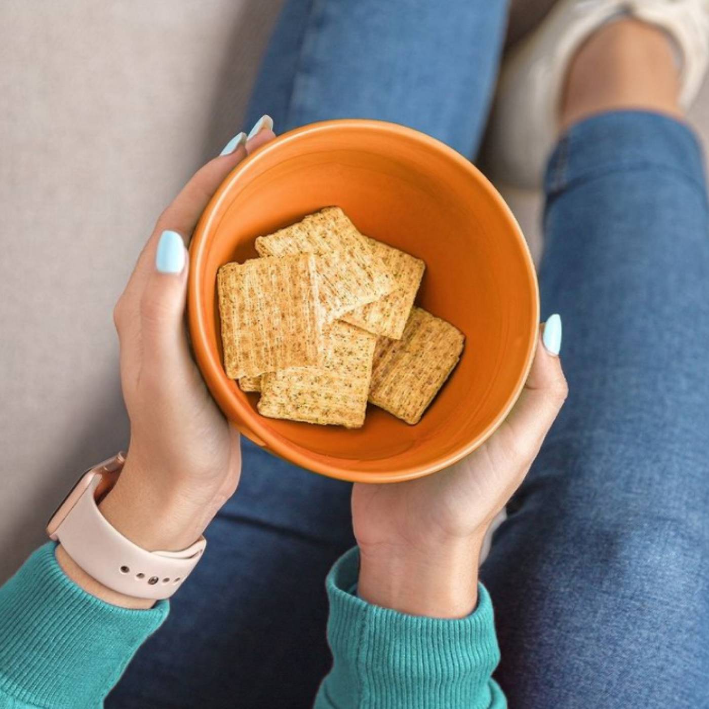 Triscuit Original Whole Grain Wheat Crackers Family Size; image 3 of 10