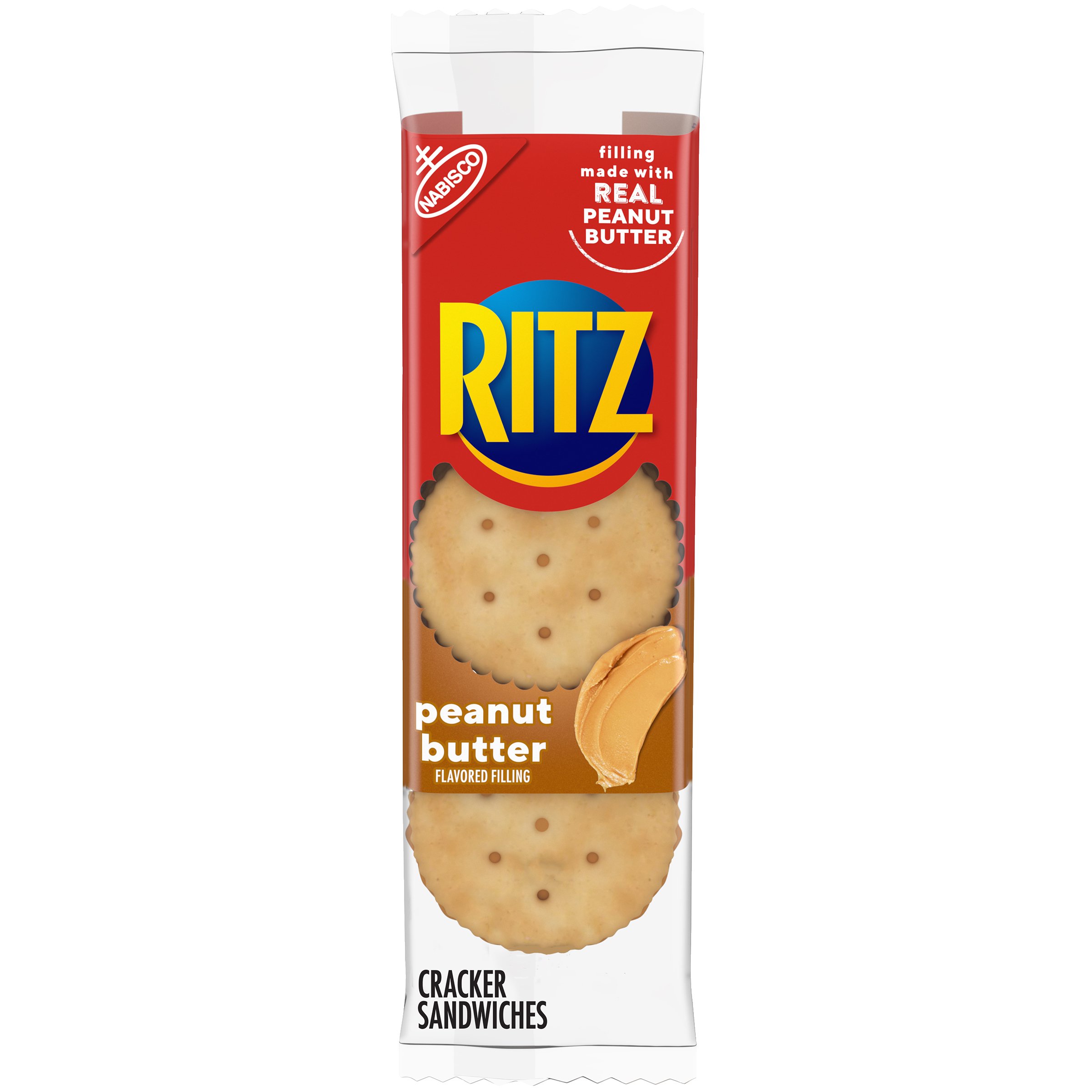 Ritz Peanut Butter Sandwich Crackers Snack Pack - Shop Crackers ...