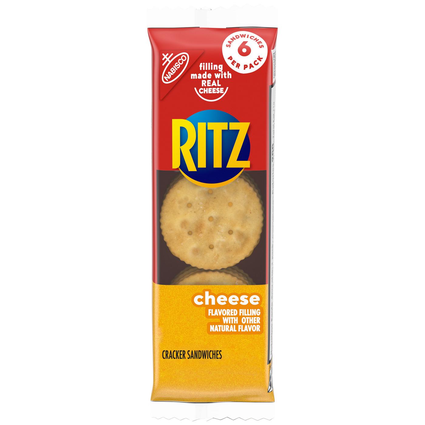 Ritz Cheese Sandwich Crackers Snack Pack; image 1 of 10