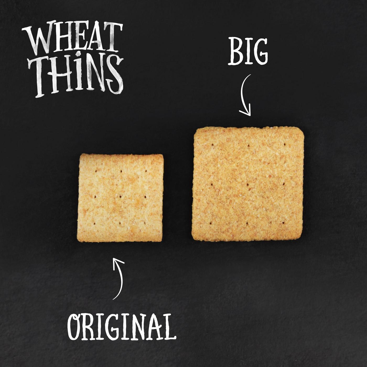 Wheat Thins BIG Whole Grain Wheat Crackers; image 2 of 9