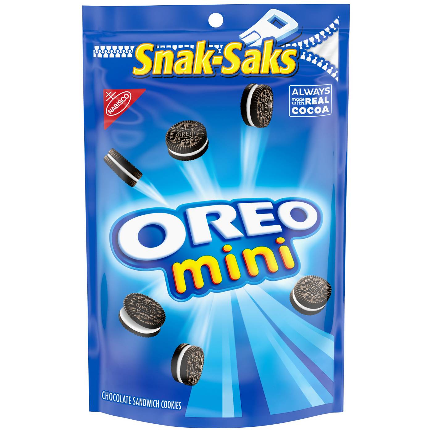 OREO Snak-Saks Mini Chocolate Sandwich Cookies; image 1 of 9