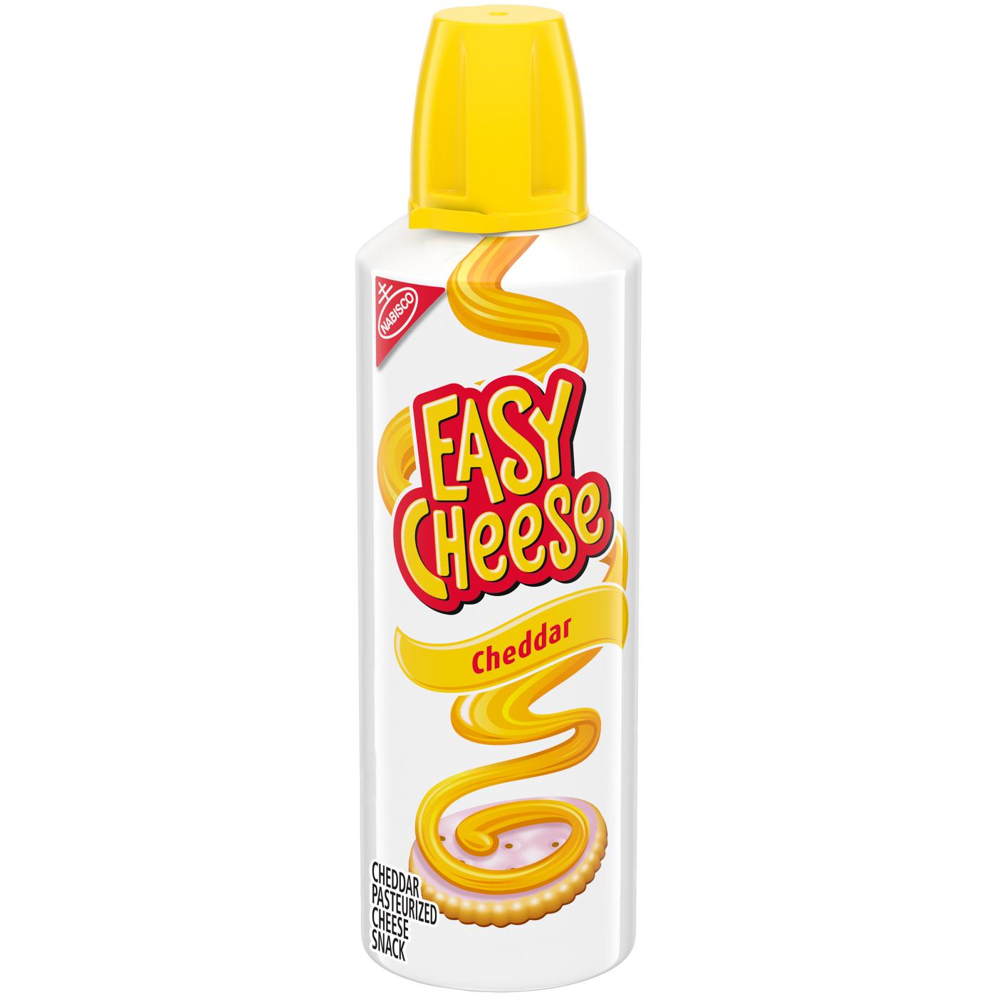 Easy Cheese Cheddar Cheese Snack; image 1 of 10