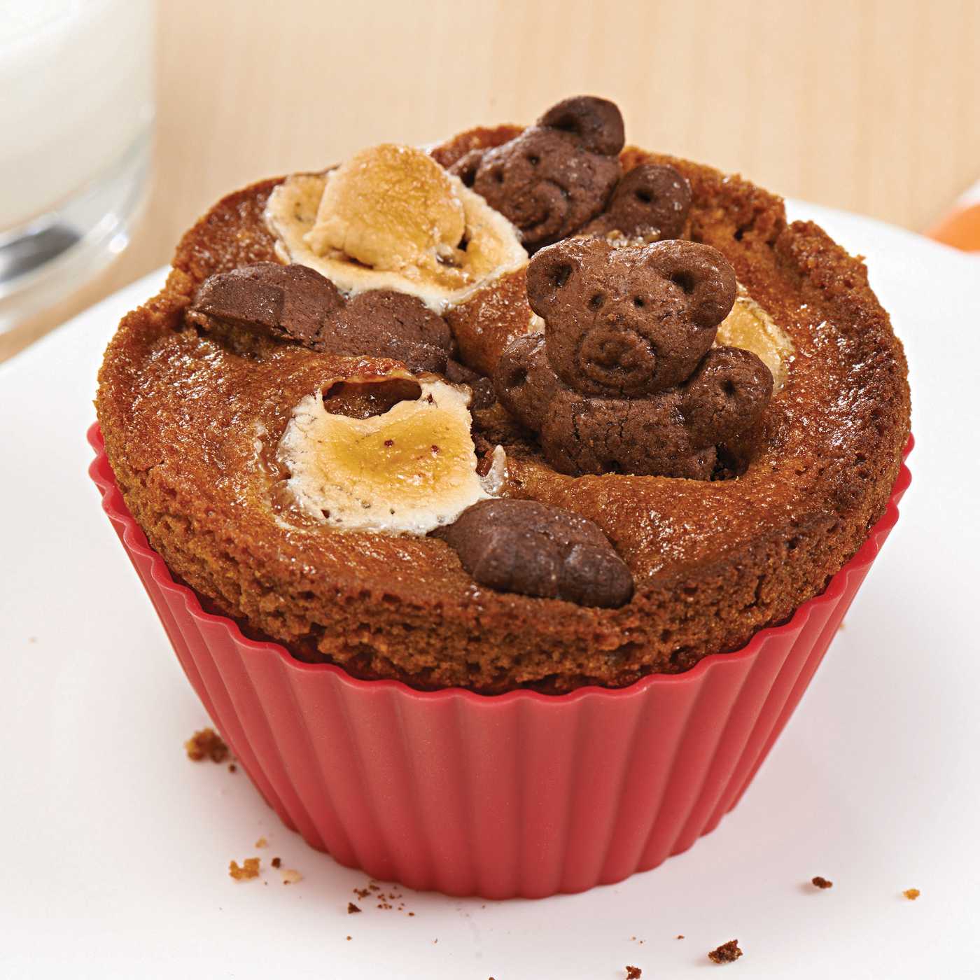 Teddy Grahams Chocolate Graham Snacks; image 3 of 10