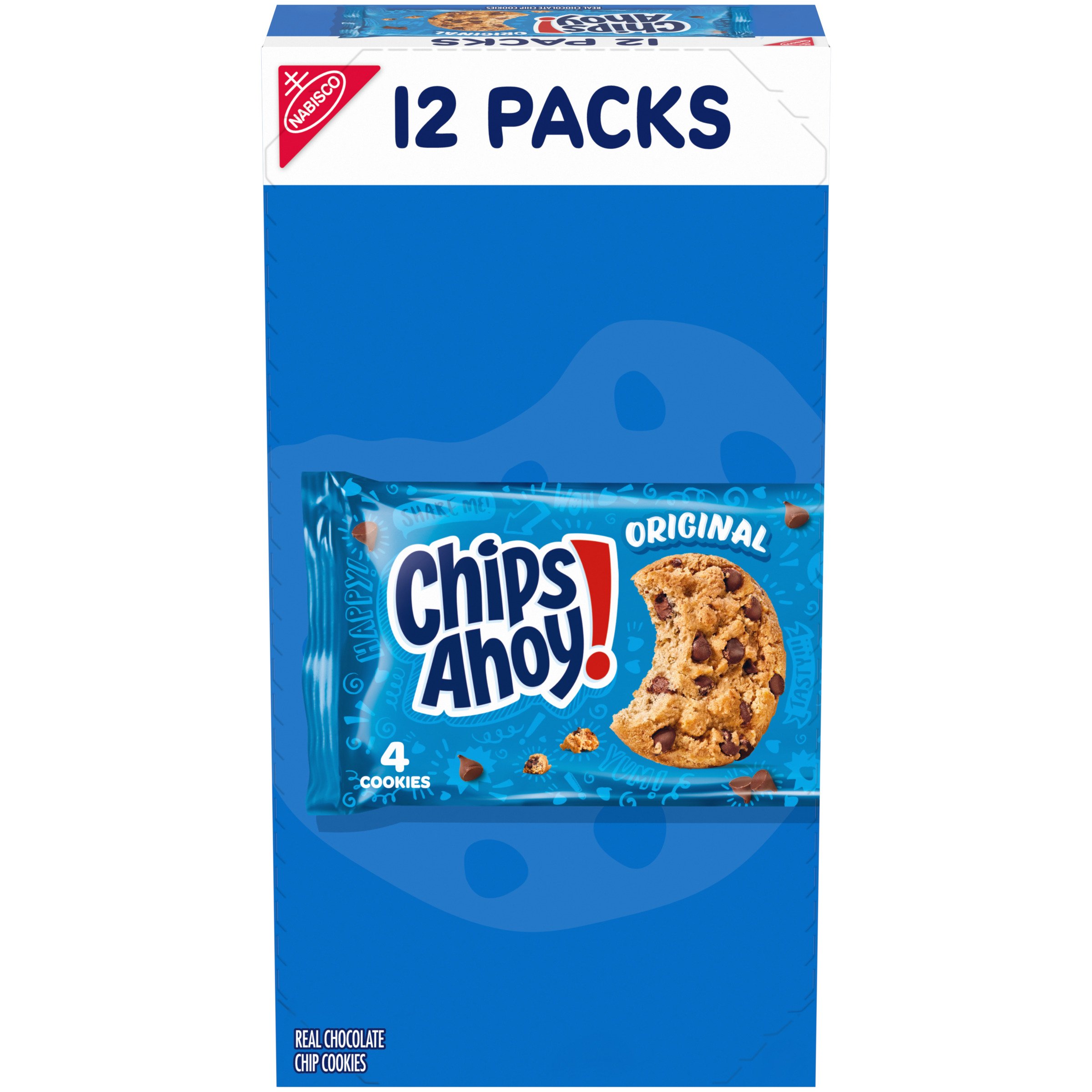 Nabisco Chips Ahoy! Original Multipack Shop Snacks & Candy at HEB