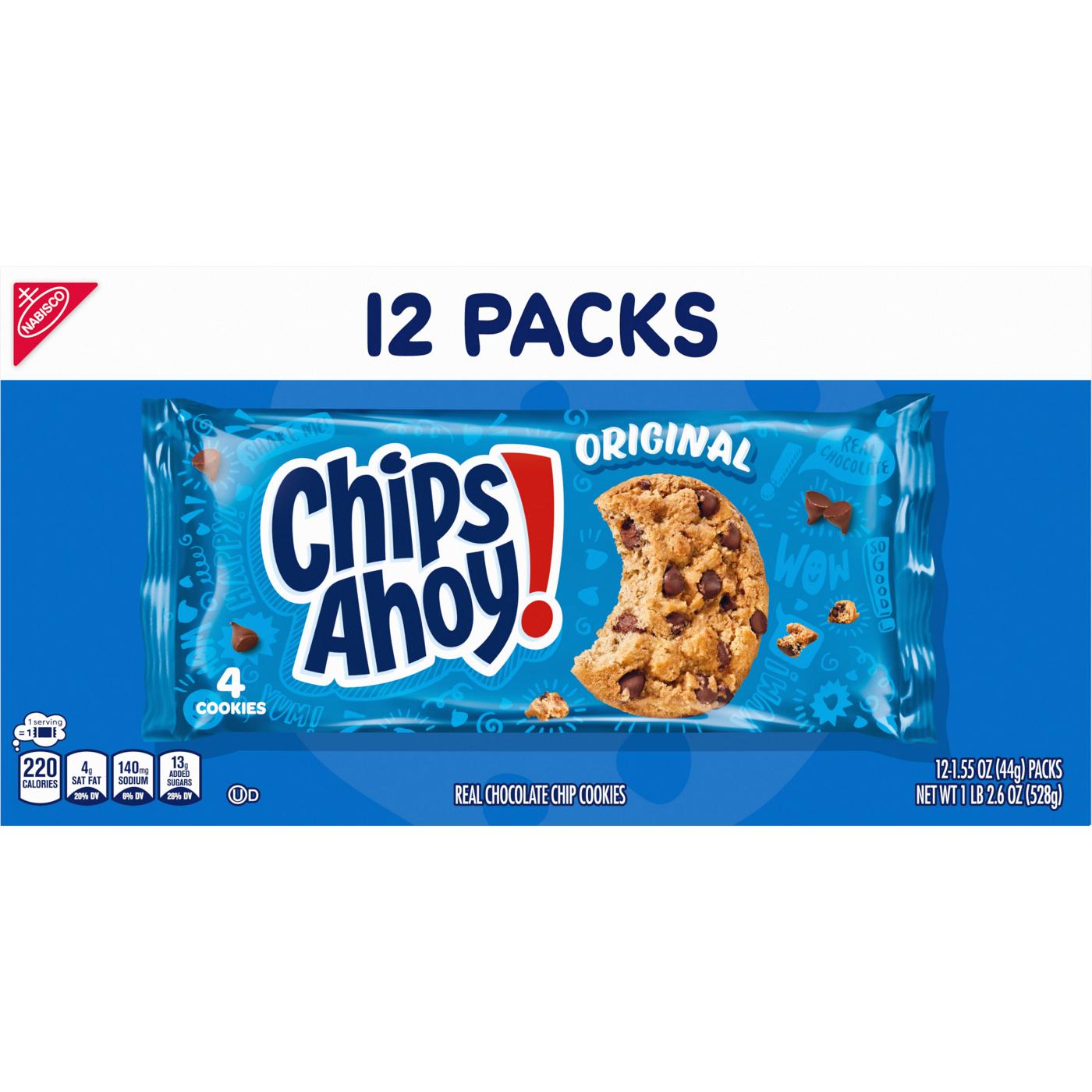 Chips Ahoy! Original Chocolate Chip Cookies Snack Packs; image 5 of 11