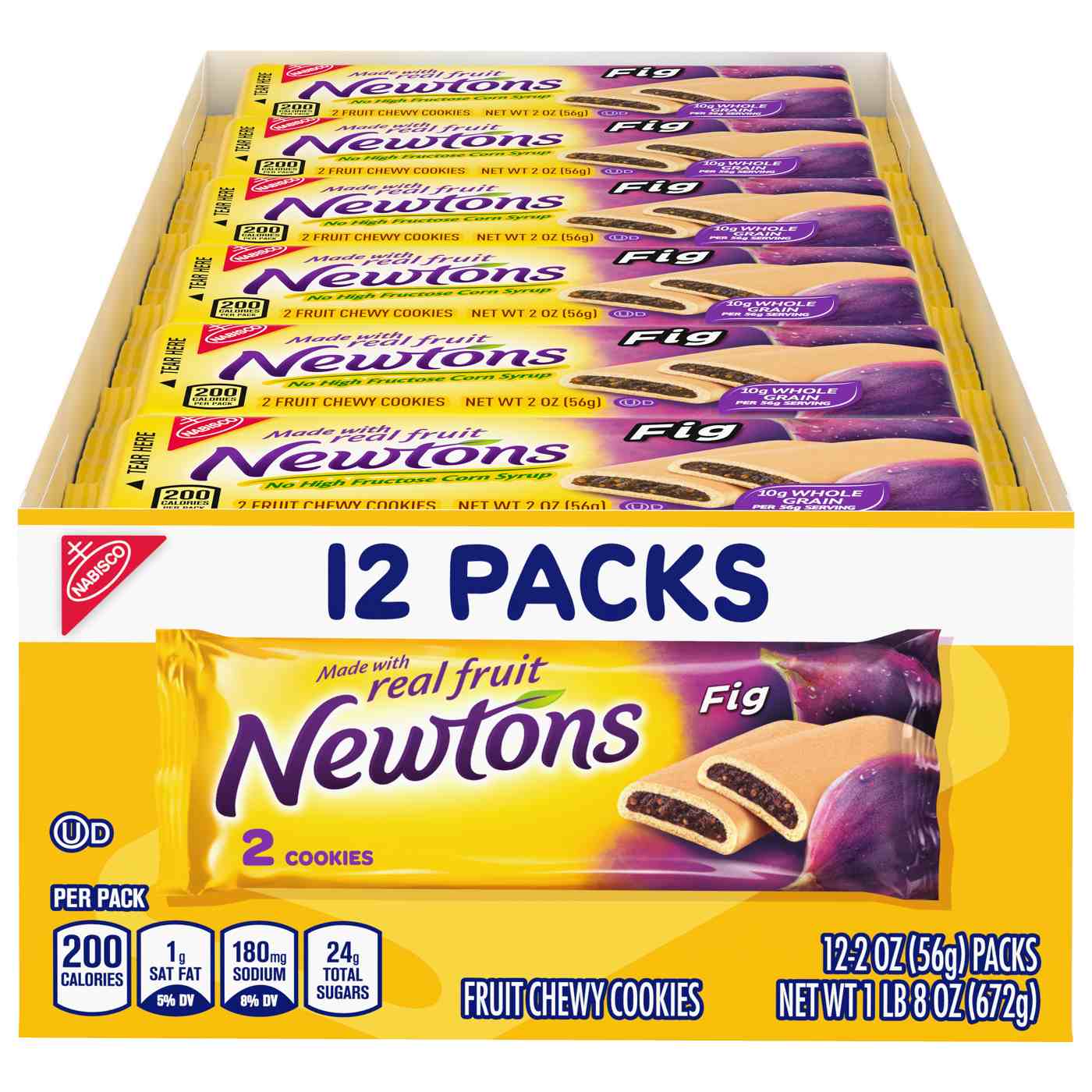 Newtons Soft & Fruit Chewy Fig Cookie Bars; image 1 of 11