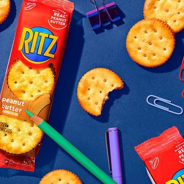 Ritz Peanut Butter Sandwich Crackers Snack Packs, 8 pk