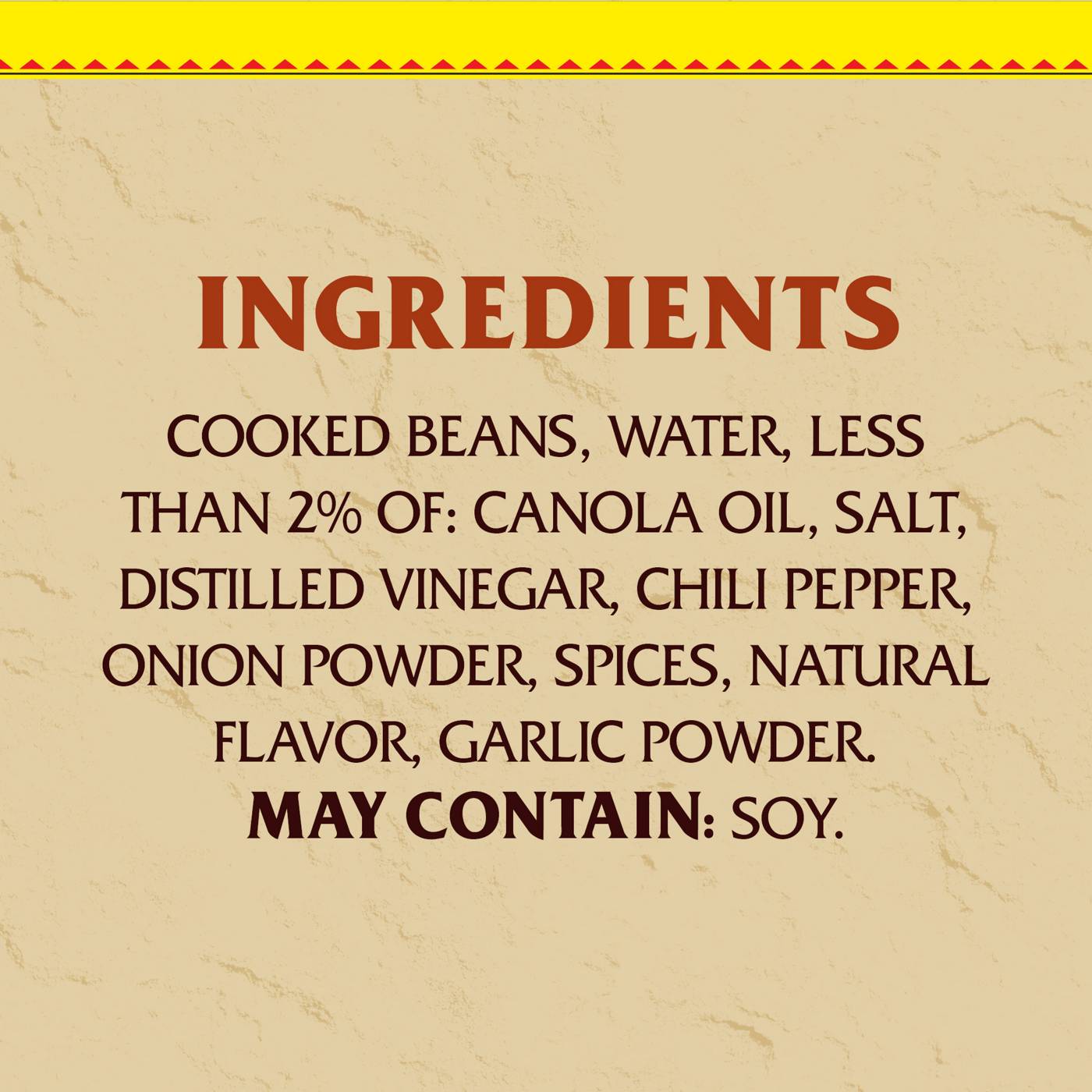 Rosarita Vegetarian Refried Beans; image 3 of 5