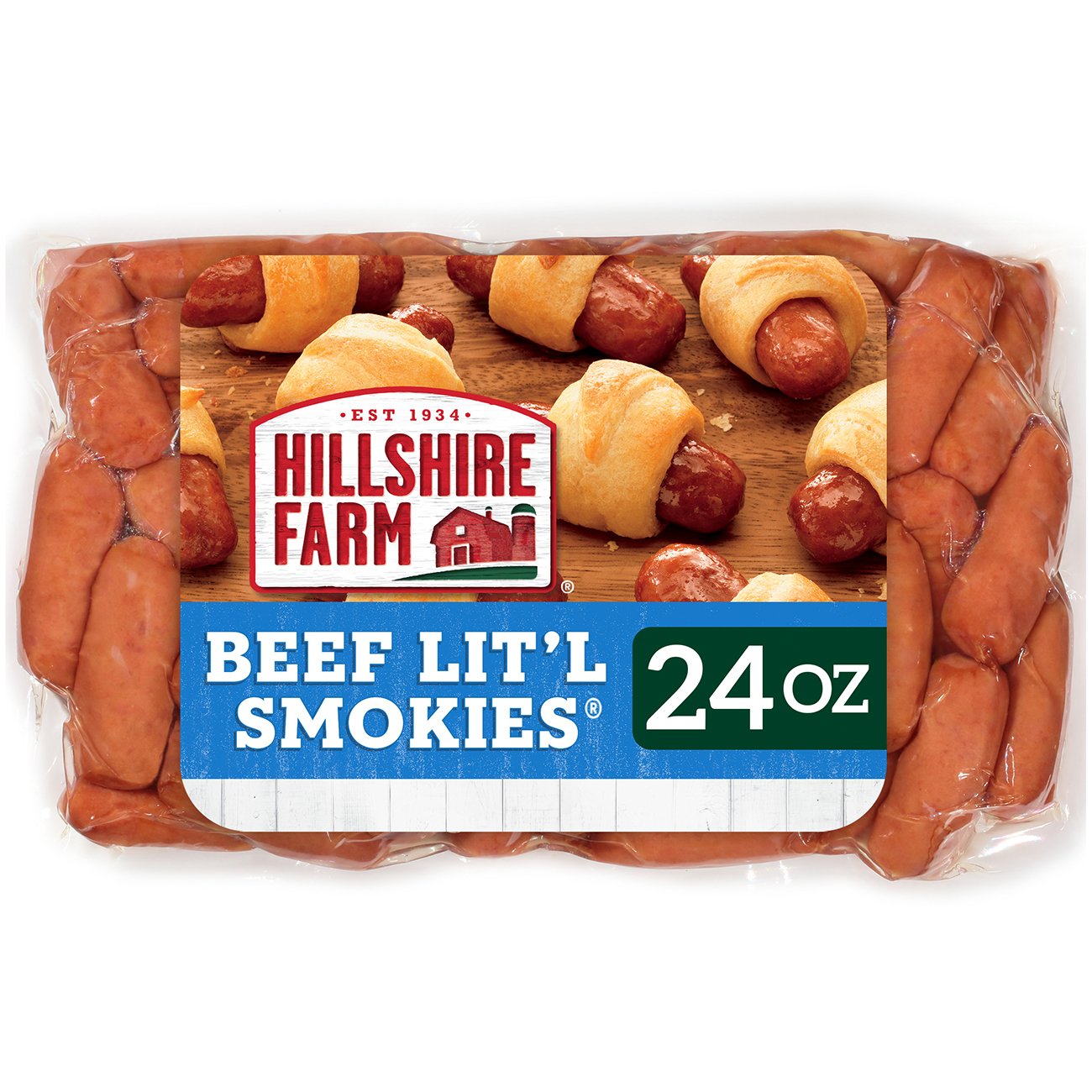 Hillshire Farm Beef Lit L Smokies Smoked Sausage Shop Sausage At H E B