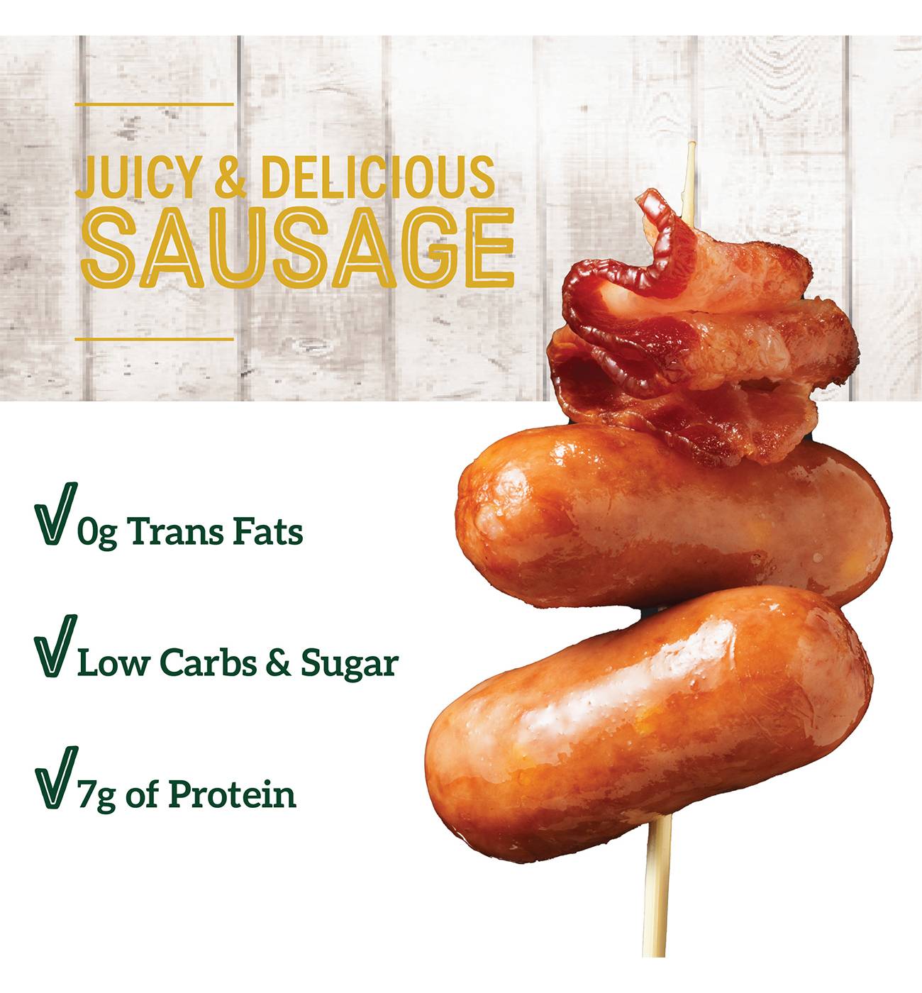 Hillshire Farm Lit'l Smokies Smoked Cocktail Sausages; image 4 of 4