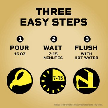 Liquid-Plumr Pro-Strength Clog Destroyer Gel with PipeGuard - Liquid Drain Cleaner, 80 oz