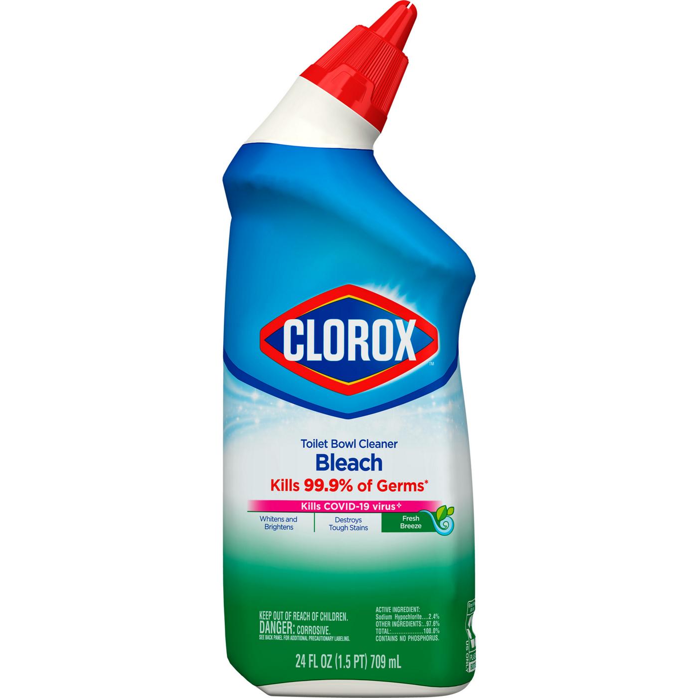 Clorox Fresh Toilet Bowl Cleaner with Bleach; image 1 of 4