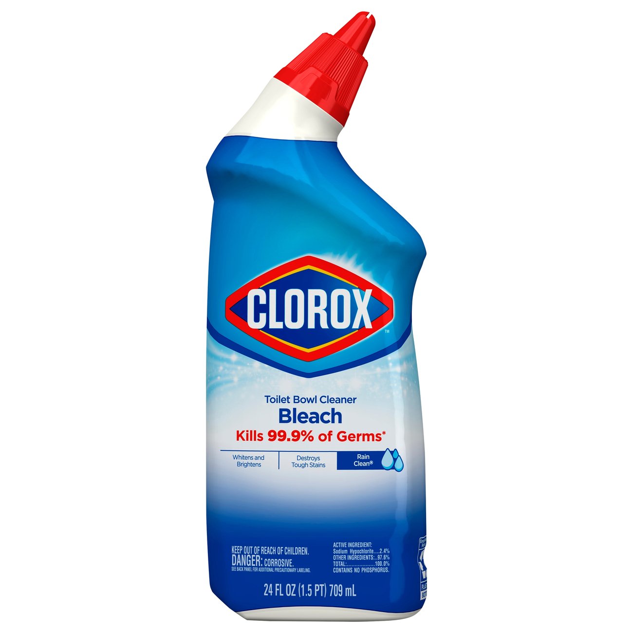 Clorox Rain Clean Toilet Bowl Cleaner With Bleach Shop Toilet Bowl Cleaners At H E B