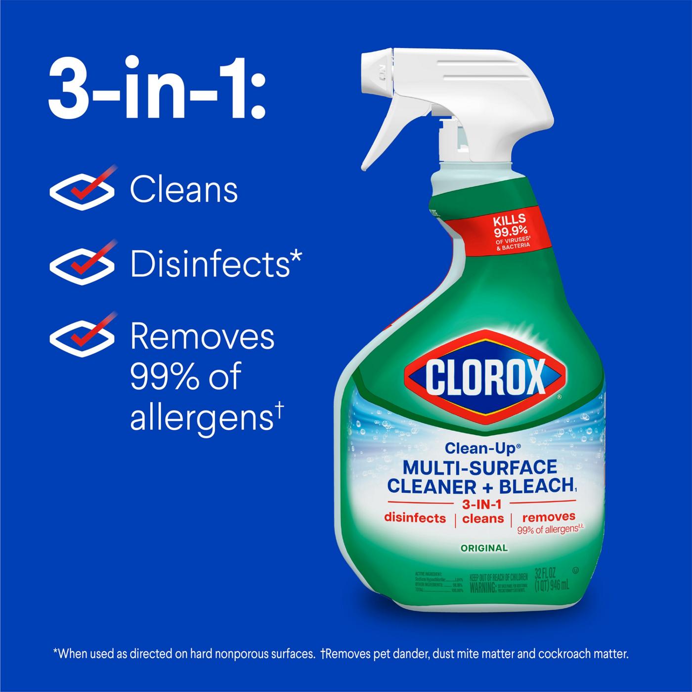Clorox Clean-Up Multi-Surface Cleaner with Bleach Refill - Original; image 6 of 13