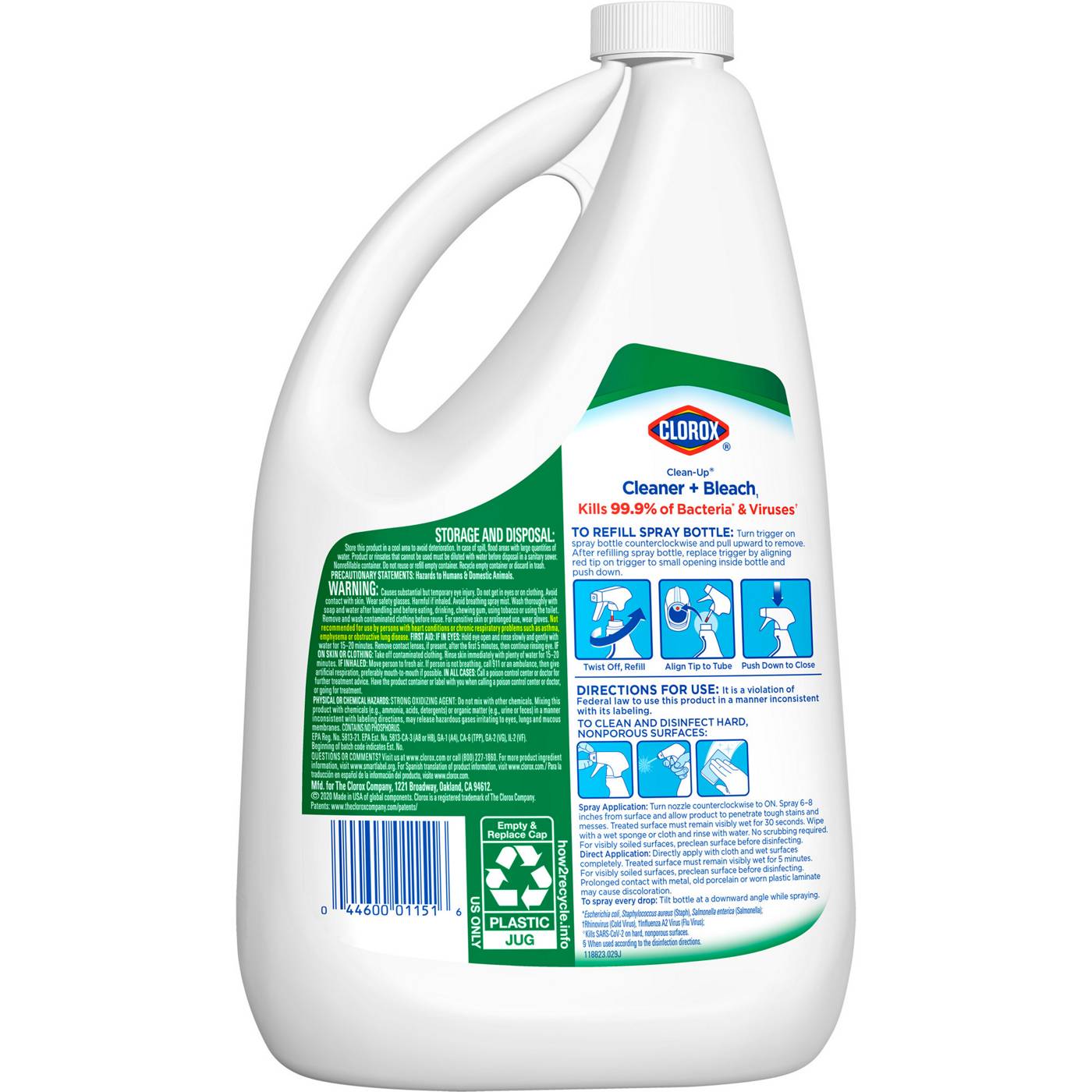 Clorox Clean-Up Cleaner & Bleach; image 13 of 13