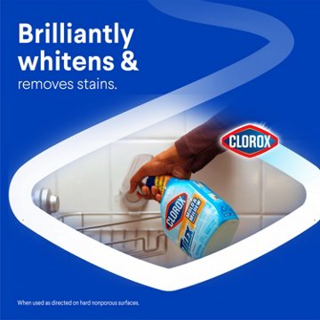 Clorox Plus Tilex Mold and Mildew Remover with Bleach Spray Bottle, 32 oz