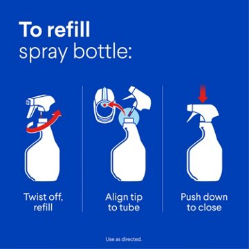 Clorox Plus Tilex Mold and Mildew Remover with Bleach Spray Bottle, 32 oz