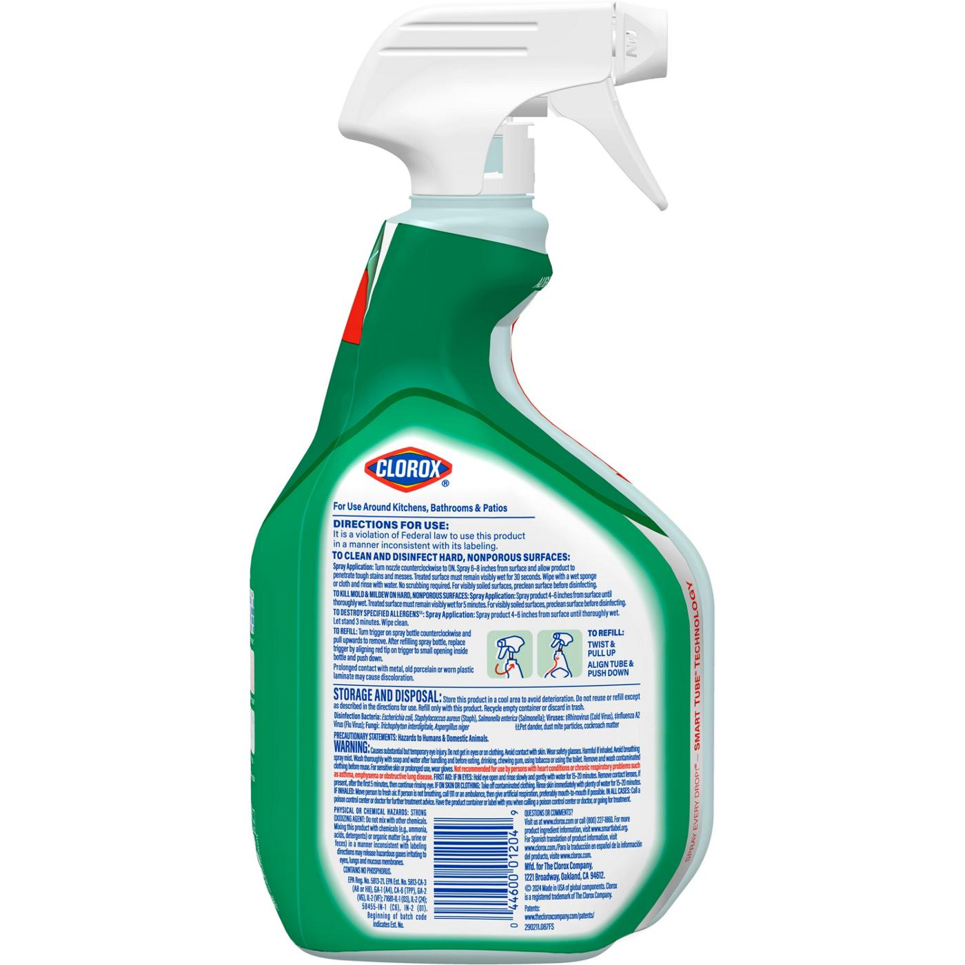 Clorox Clean-Up Multi-Surface Cleaner with Bleach Spray Bottle - Original; image 6 of 10