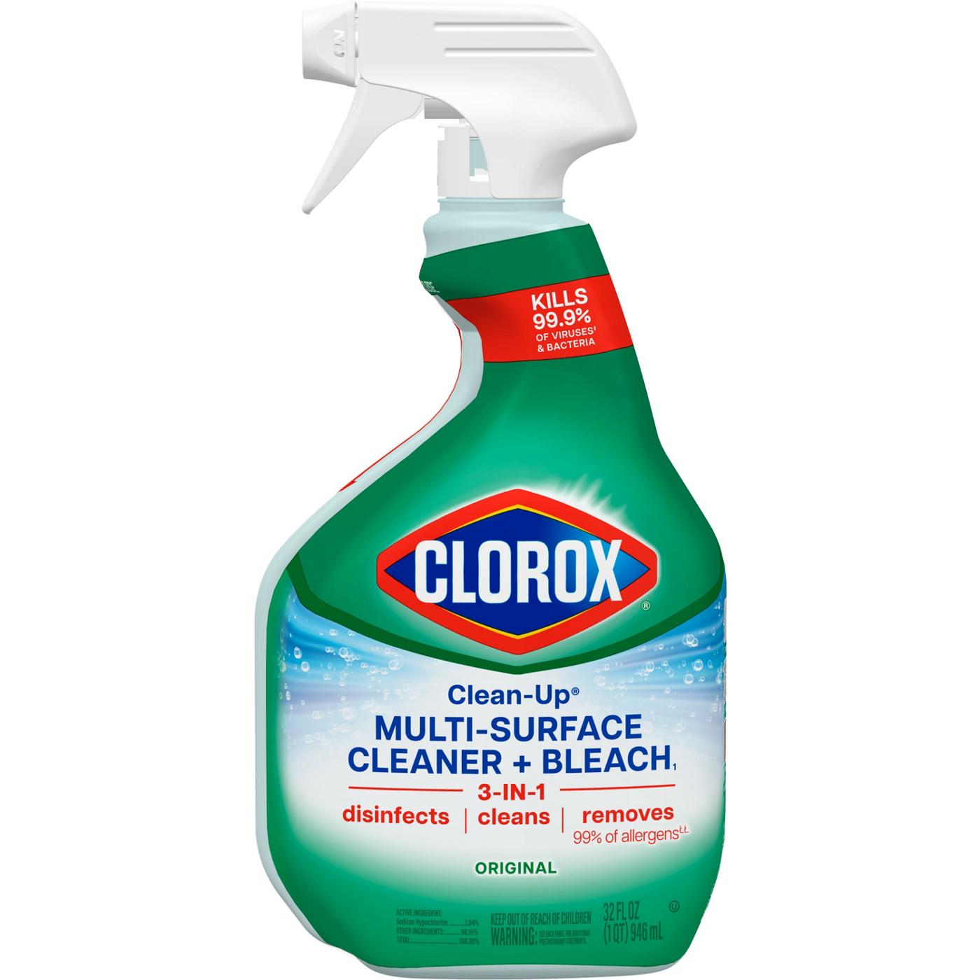 Clorox Clean-Up Multi-Surface Cleaner with Bleach Spray Bottle - Original; image 10 of 10