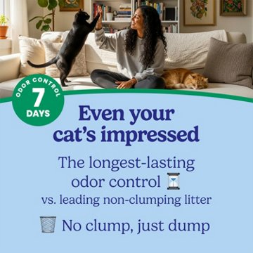 Fresh Step Non Clumping Cat Litter With Febreze Freshness, 14 lbs