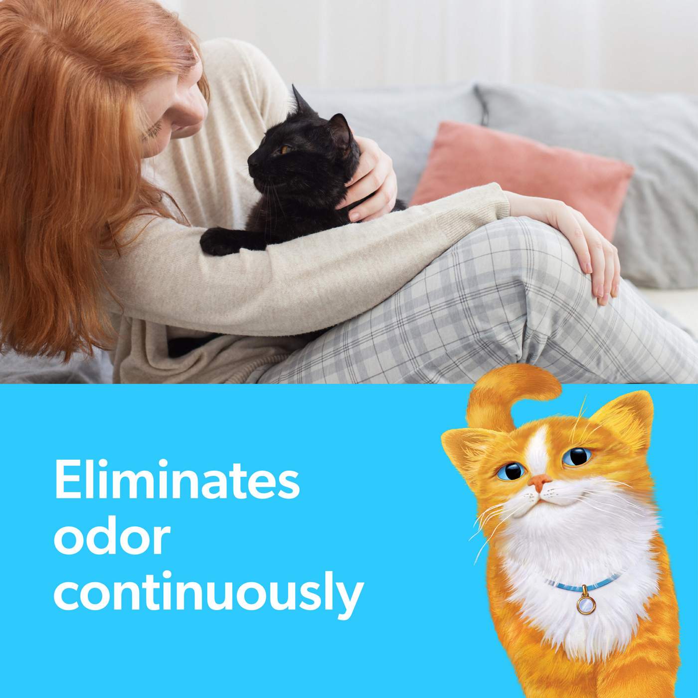 Fresh Step Odor Shield Scented Litter with the Power of Febreze - Clumping Cat Litter; image 3 of 4