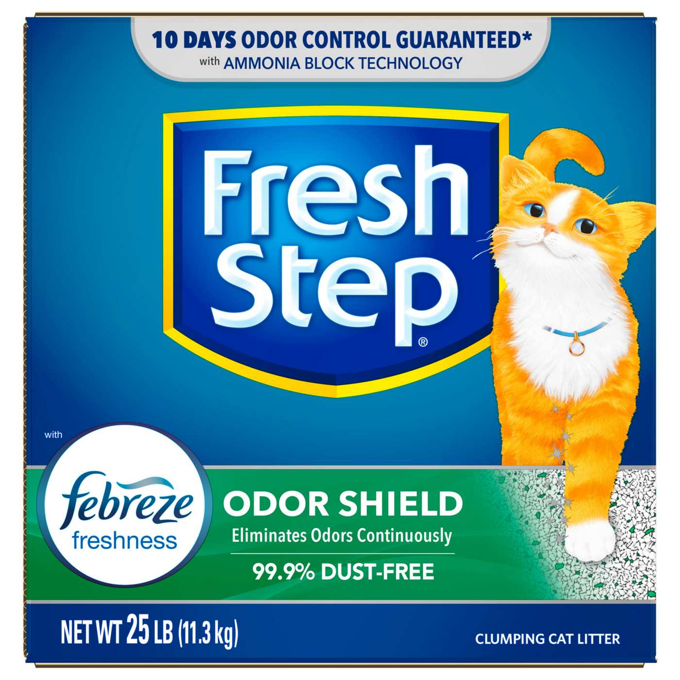 Fresh Step Odor Shield with Febreze Clumping Cat Litter; image 4 of 4