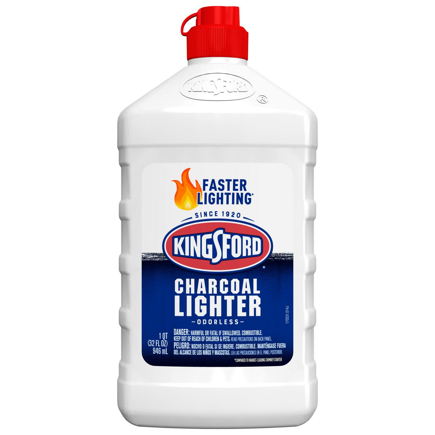 Kingsford Odorless Charcoal Lighter Fluid for BBQ Charcoal; image 1 of 9