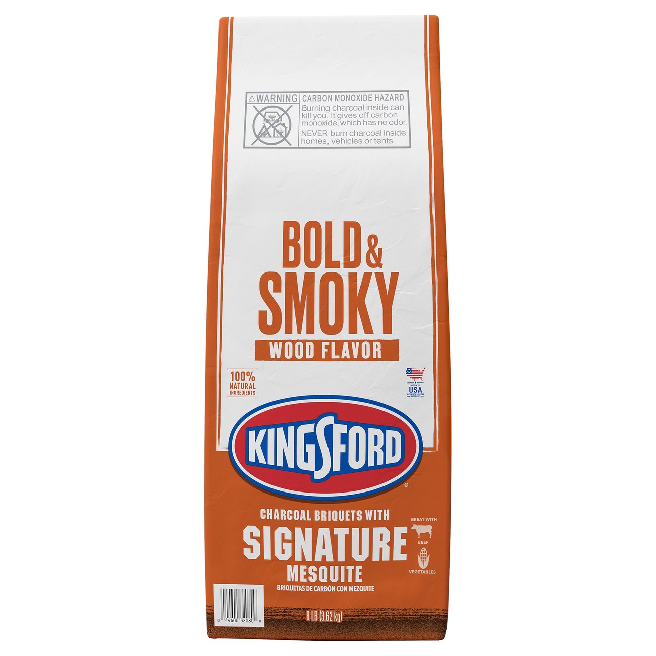 Kingsford Bold & Smoky Wood Flavor Charcoal Briquets With Signature ...