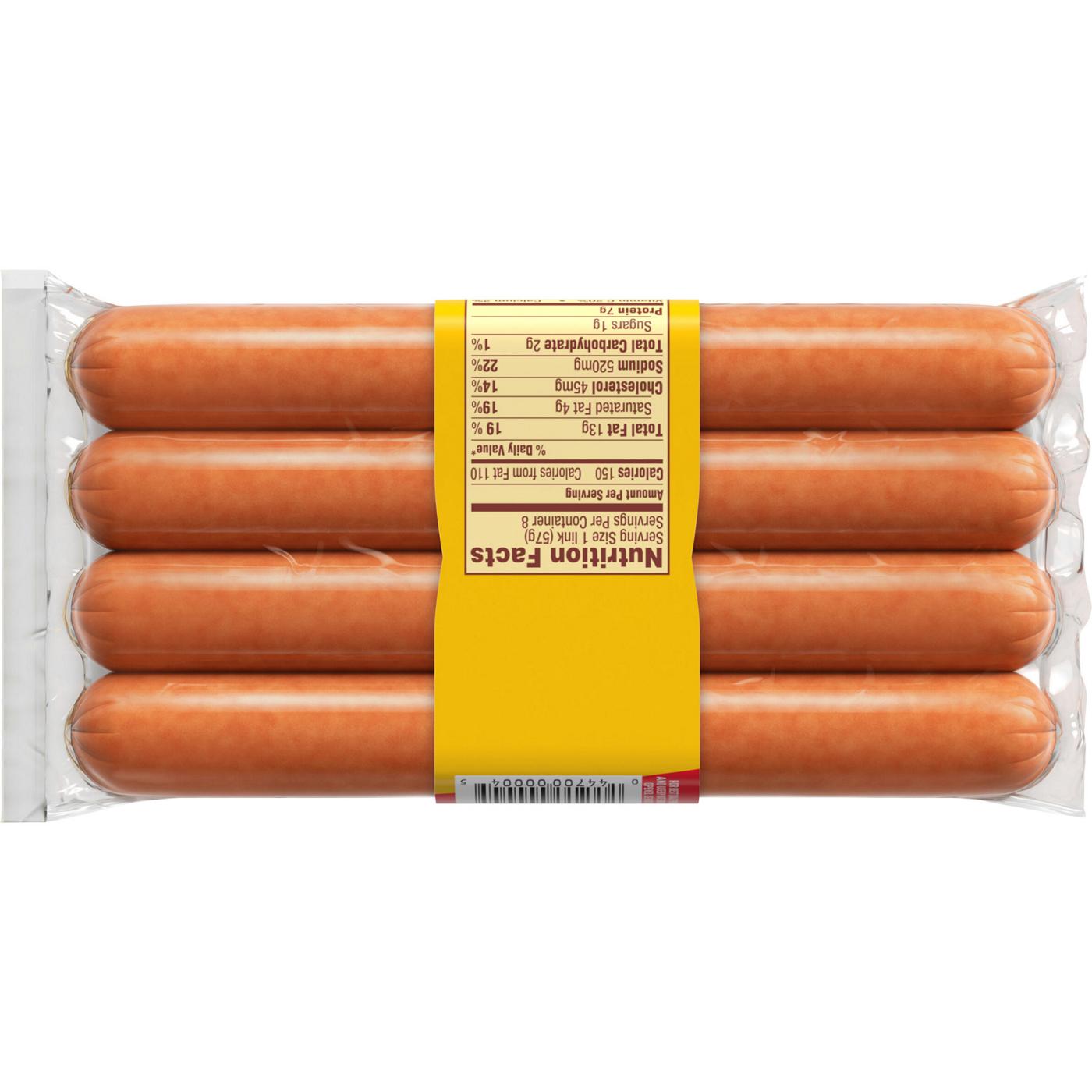 Oscar Mayer Bun Length Hot Dogs; image 3 of 5