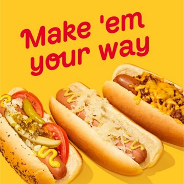 Oscar Mayer Bun Length Hot Dogs, 8 ct