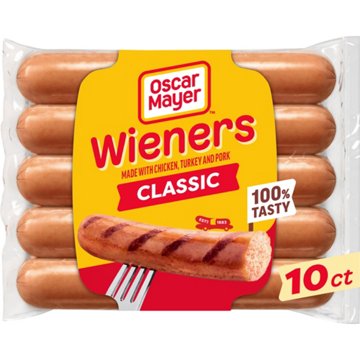 Oscar Mayer Classic Hot Dogs, 10 ct
