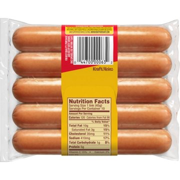 Oscar Mayer Classic Hot Dogs, 10 ct