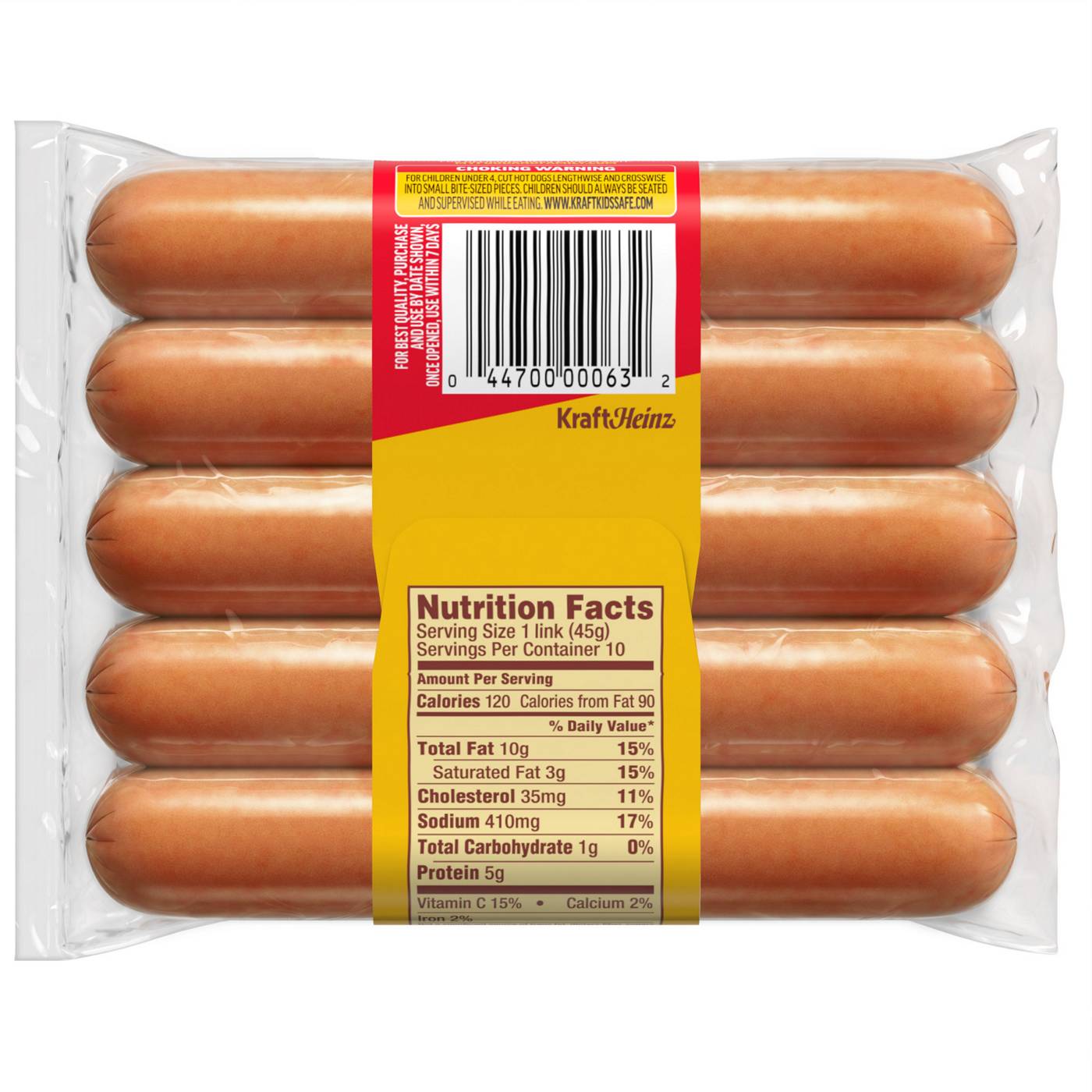 Oscar Mayer Classic Uncured Wieners Hot Dogs; image 7 of 7