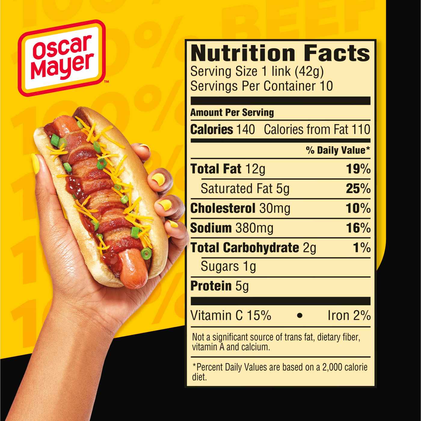 Oscar Mayer Classic Beef Hot Dogs; image 3 of 7