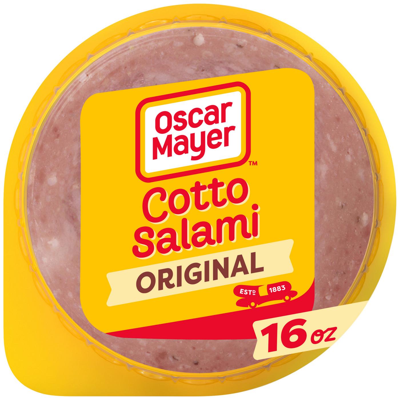 Oscar Mayer Cotto Salami Deli Lunch Meat; image 1 of 5