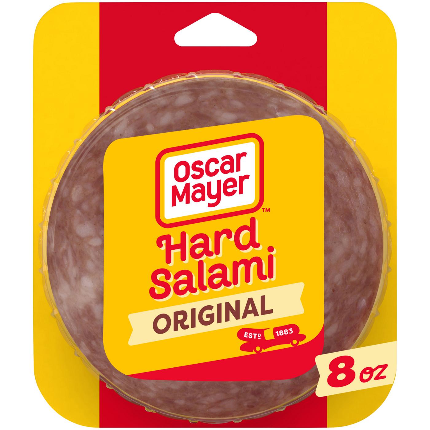 Oscar Mayer Hard Salami  with Natural Smoke Flavor Added; image 1 of 6