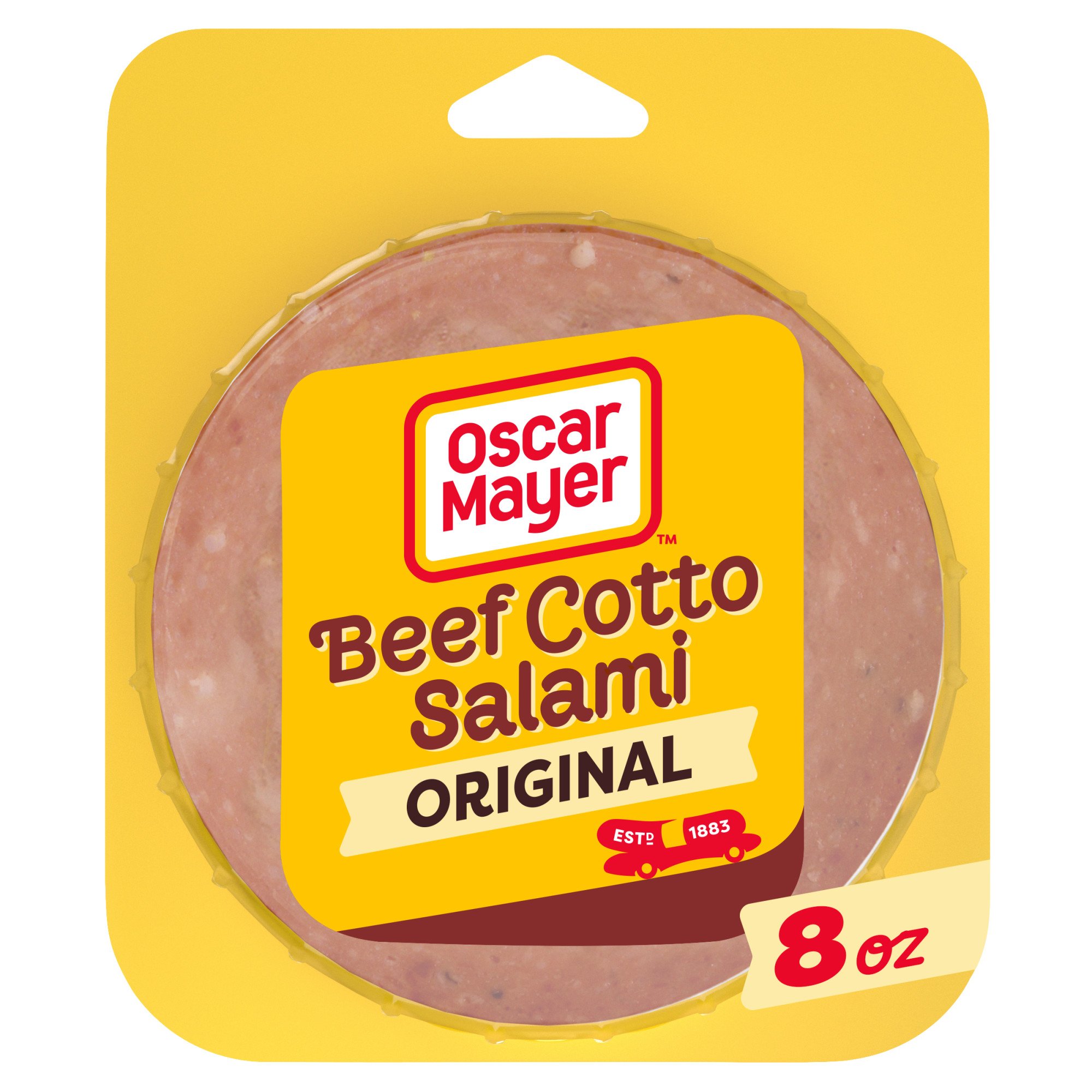 Oscar Mayer Beef Cotto Salami Sliced Lunch Meat Shop Meat at HEB