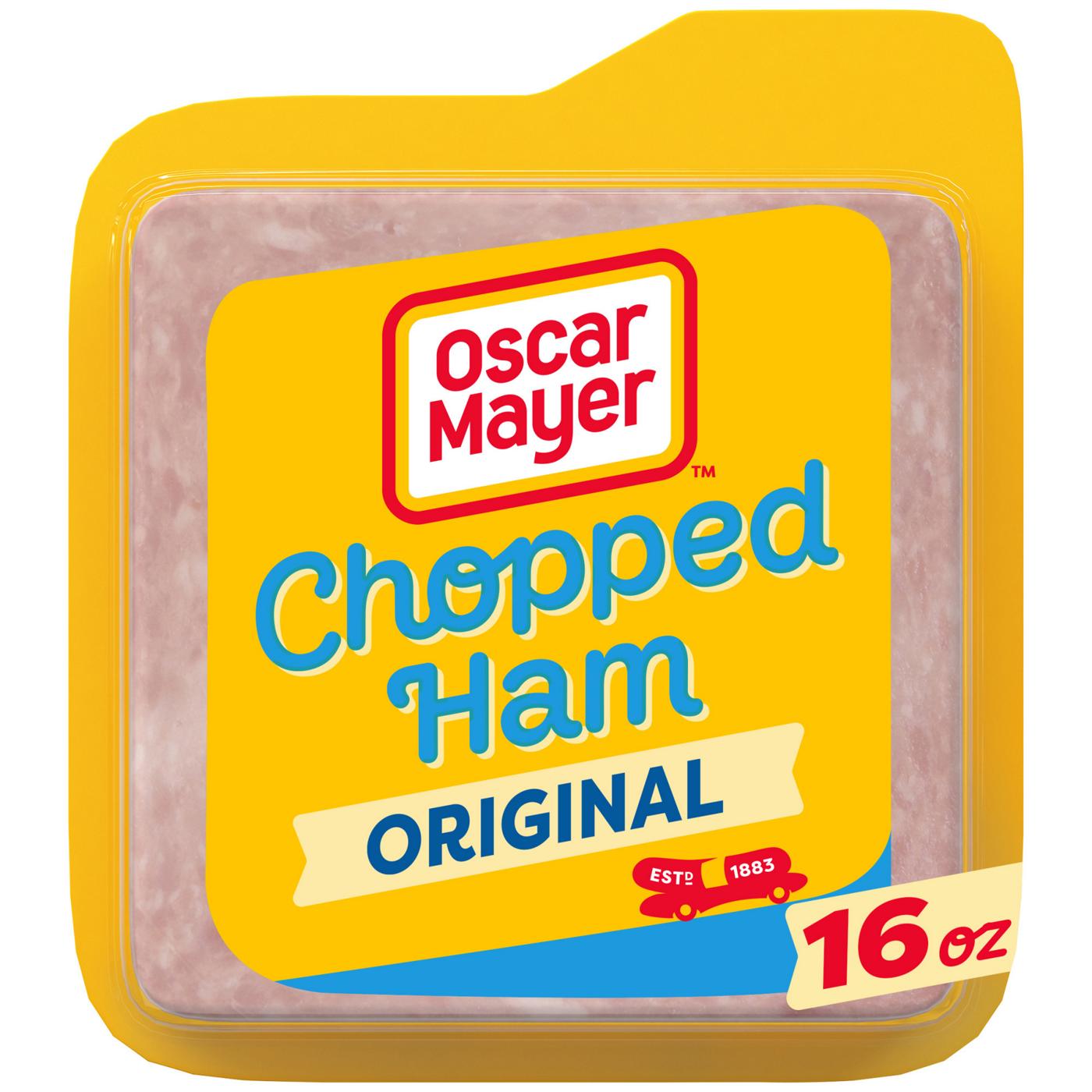 Oscar Mayer Chopped Ham Deli Lunch Meat; image 1 of 5
