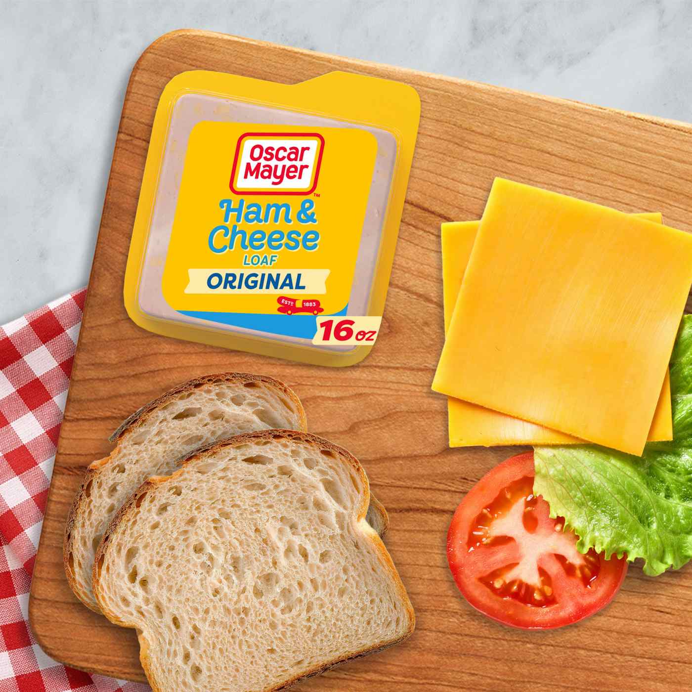 Oscar Mayer Ham & Cheese Loaf; image 5 of 5