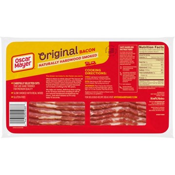 Oscar Mayer Original Hardwood Smoked Bacon, 16 oz