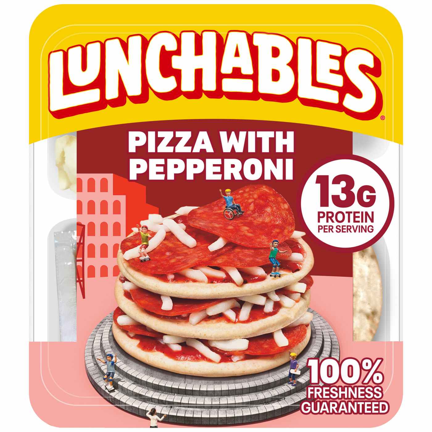 Lunchables Snack Kit Tray - Pizza with Pepperoni; image 1 of 6