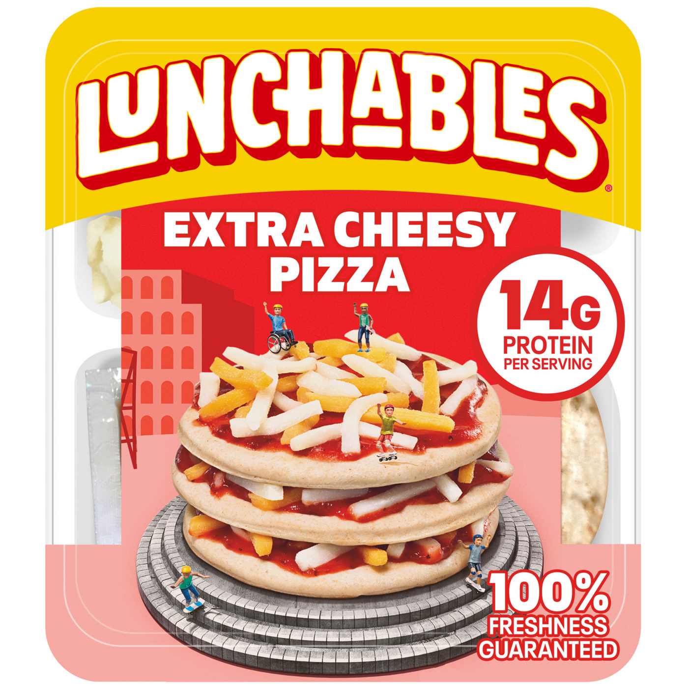 Lunchables Snack Kit Tray - Extra Cheesy Pizza; image 1 of 6