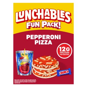 Lunchables Lunch Combinations Pizza With Pepperoni