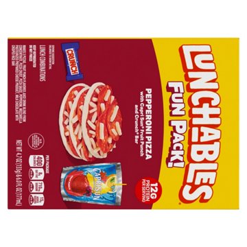Lunchables Lunch Combinations Pizza With Pepperoni
