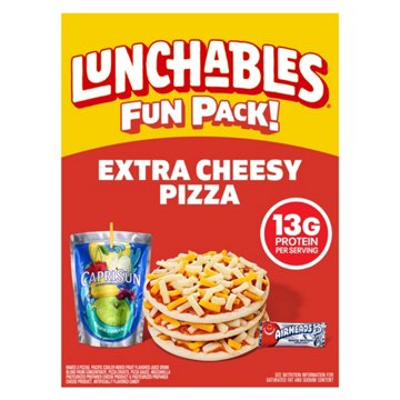Lunchables Lunch Combinations Extra Cheesy Pizza
