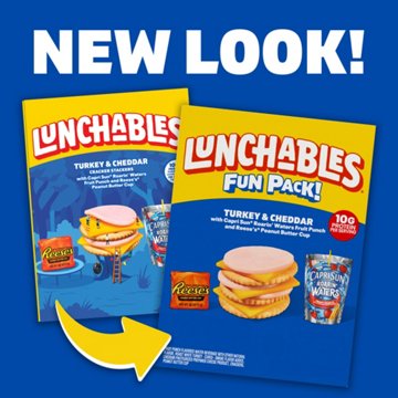 Lunchables Lunch Combinations Turkey & Cheddar Cracker Stackers