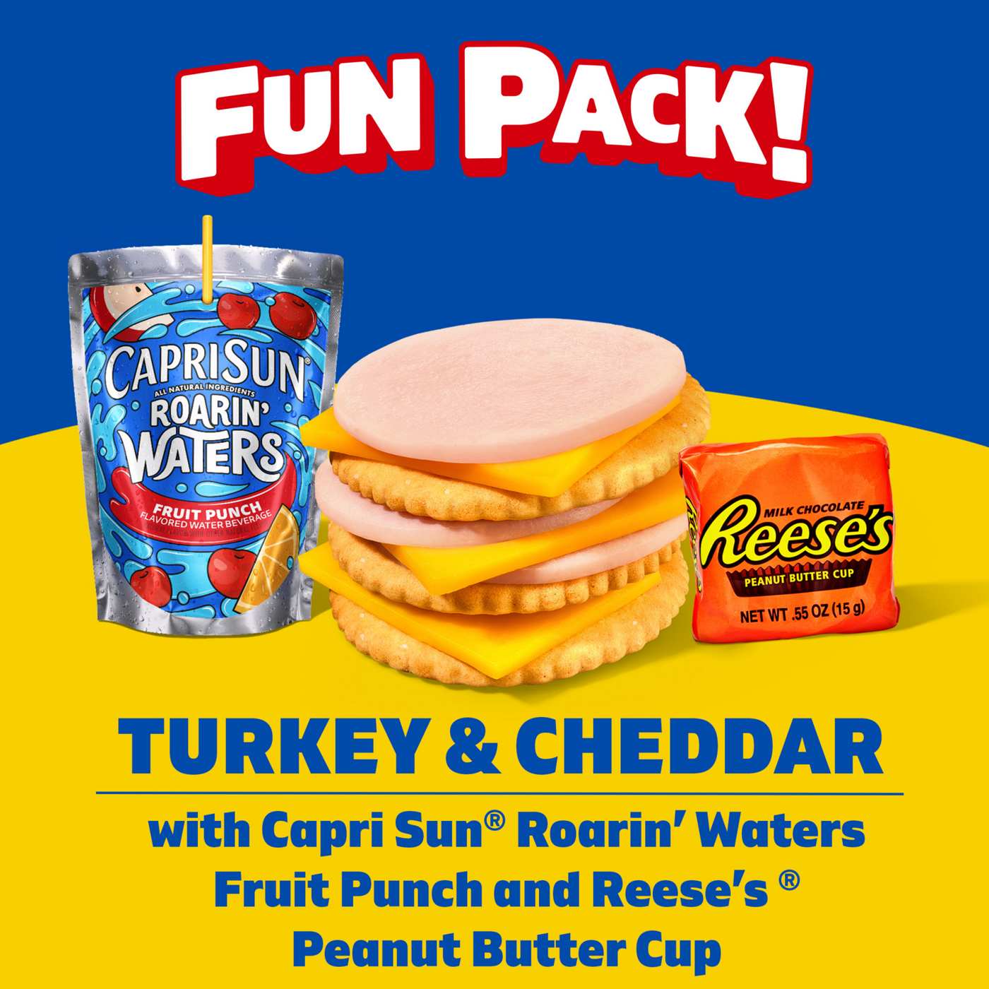 Lunchables Lunch Combinations Turkey & Cheddar Cracker Stackers; image 4 of 5